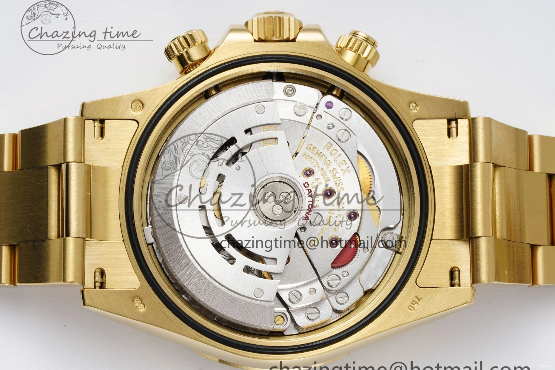 MiroTime 0228 Daytona 116508 BTF 1:1 Best Edition Black Diamonds Dial on YG Bracelet SA Sporty 2151